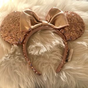 Disney Minnie Mouse rose gold ears